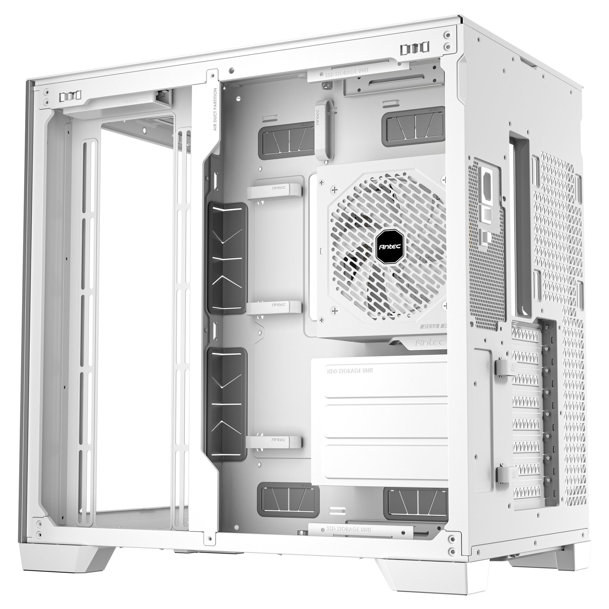 Antec C8 aluminium blanc
