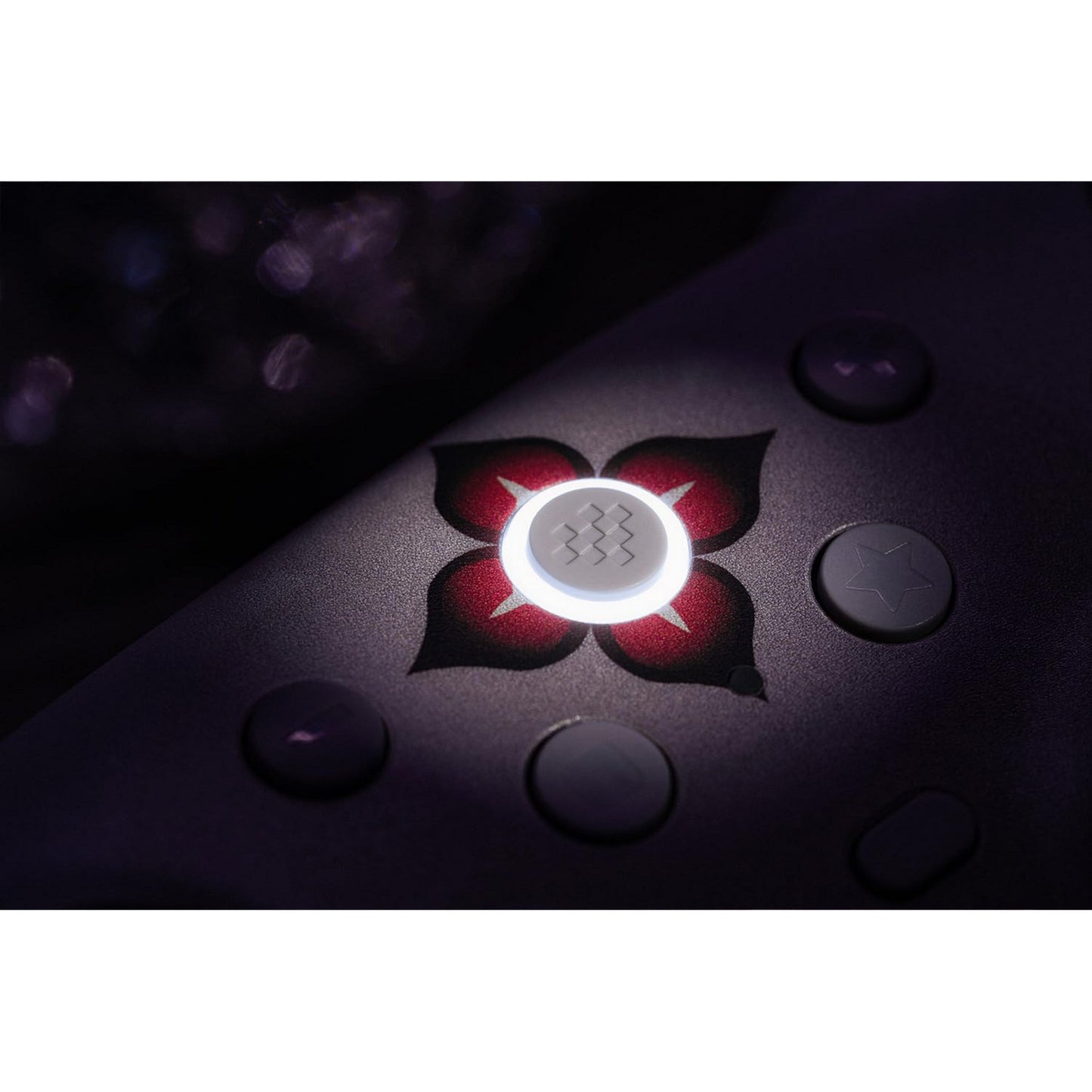 Manette sans fil 8bitdo Ultimate 2 - honkai: star rail - evernight (violet foncé, Bluetooth 2,4 GHz, USB, PC)