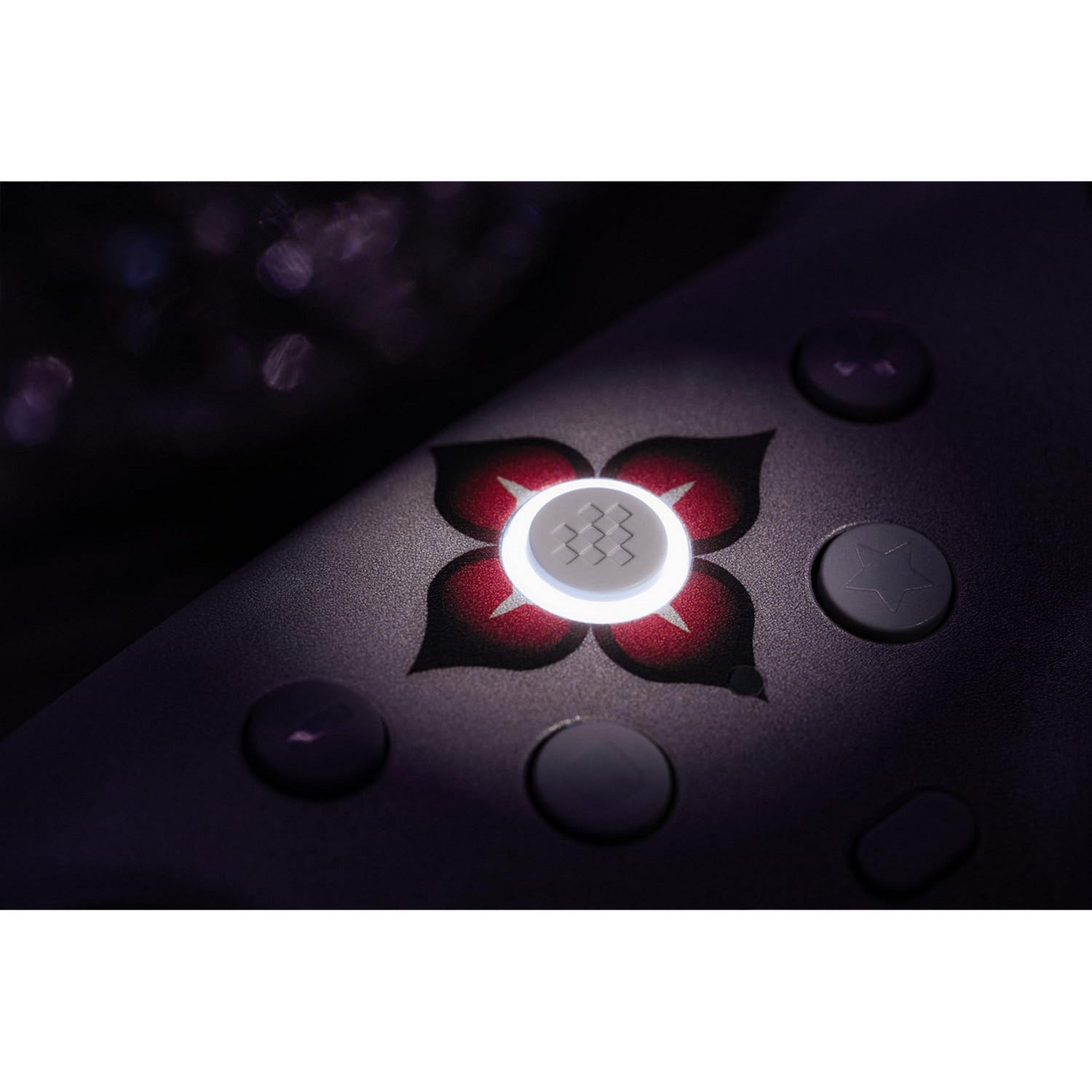 Manette sans fil 8bitdo Ultimate 2 - honkai: star rail - evernight (violet foncé, Bluetooth 2,4 GHz, USB, PC)