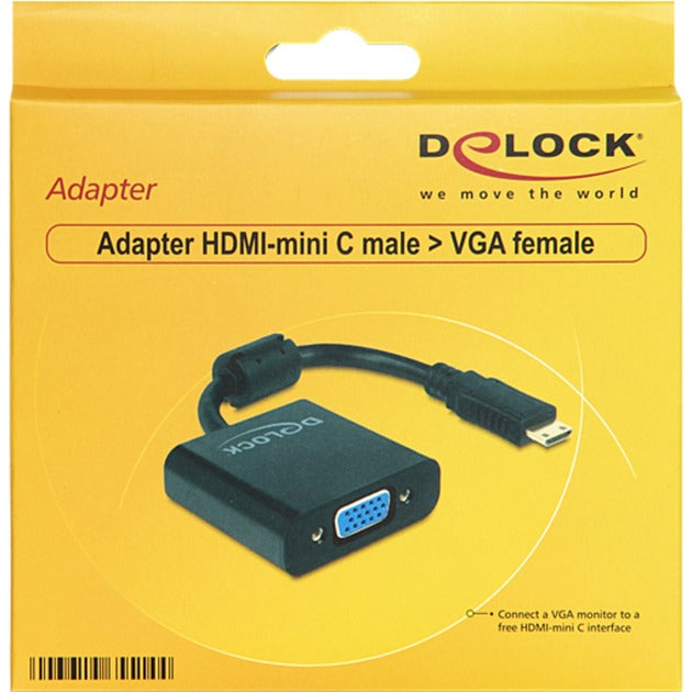 Dellock Mini HDMI-C (mâle)> VGA (femelle)