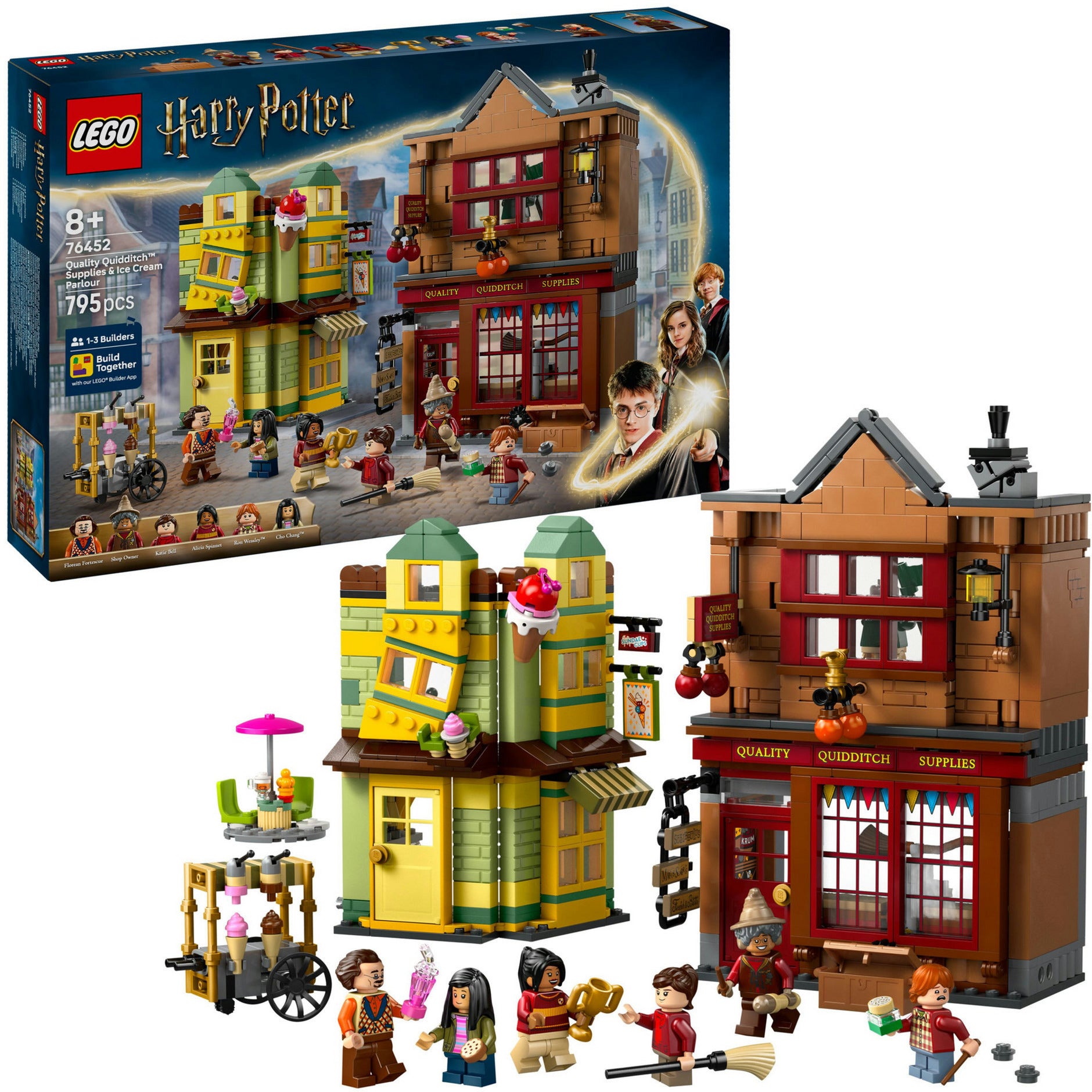 LEGO 76452 Harry Potter Zwik Bandage Zwerkbalpaleis et glacier