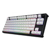 Hator skyfall mag ultra 8k, clavier de jeu (noir, disposition américaine, hator aurum ice, 80% (tkl), rgb, double-shot pbt, hot-swap)