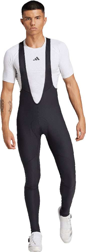 Adidas cr long - cuissard à bretelles avec peau de chamois