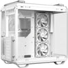 Boîtier tour midi Asus tuf gaming gt502 horizon argb (blanc | 3x usb-a | 1x usb-c | verre trempé)