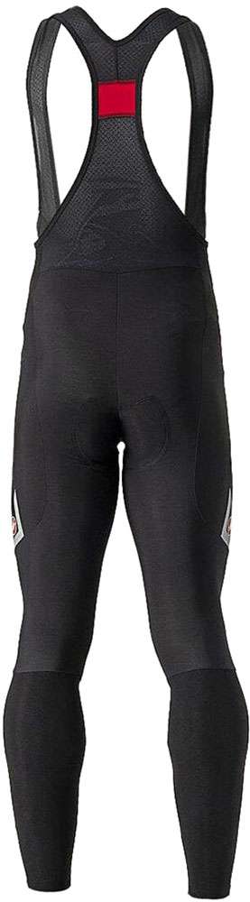 Castelli velocissimo 5 - cuissard à bretelles avec peau de chamois noir argent reflex