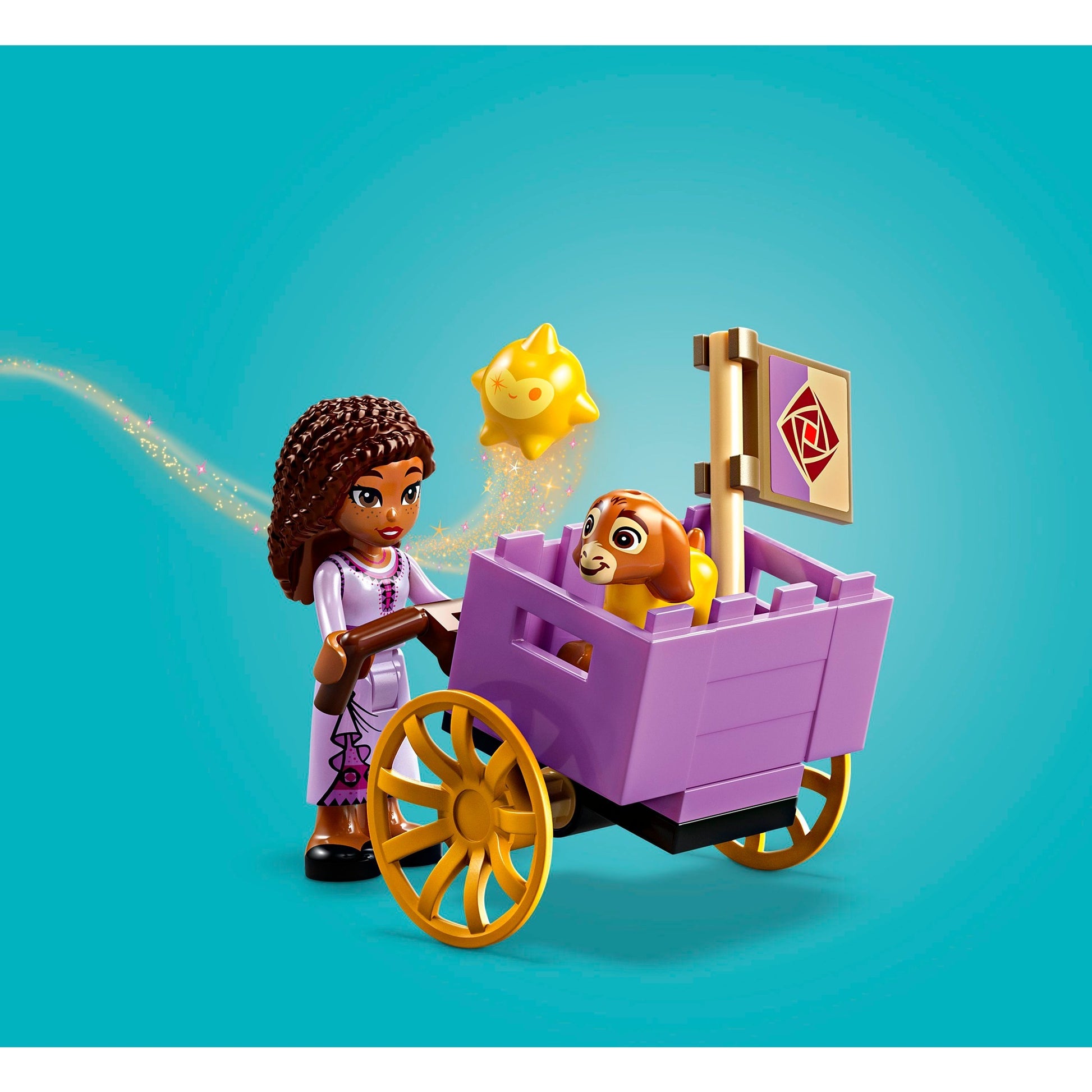 Lego disney - asha dans la ville jouets de construction Rosas (43223)
