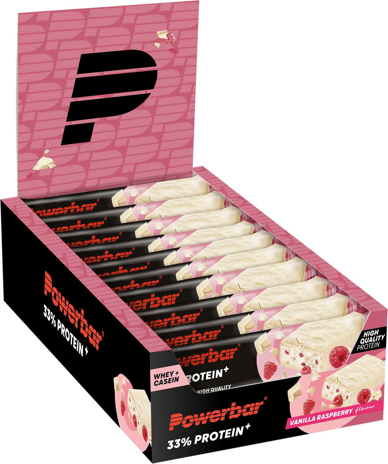 Powerbar protéine plus 33% barre 10er boîte