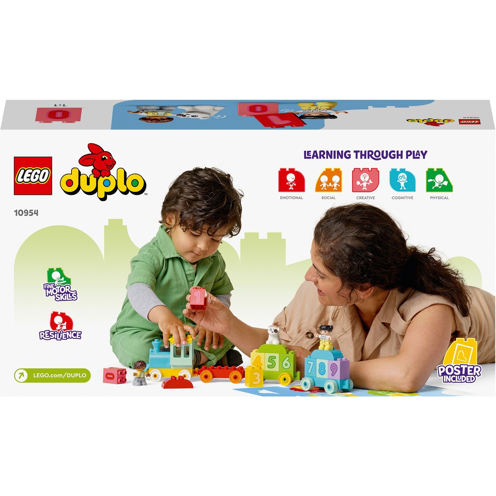 LEGO LEGO DUPLO 10954 NUMÉROS STREAT, Apprenez à compter