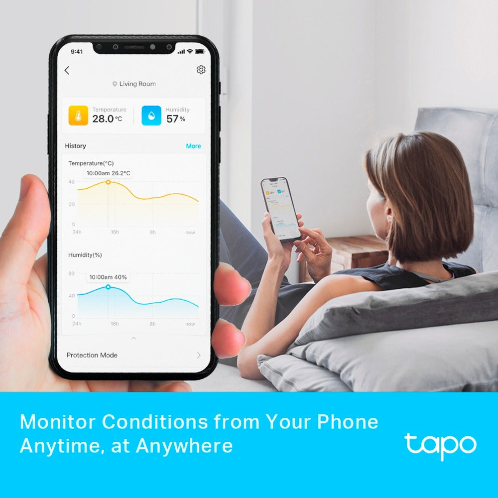 Moniteur intelligent de température et d'humidité TP-Link Tapo T315