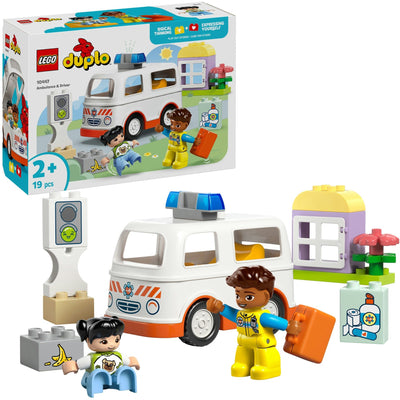 LEGO LEGO DUPLO Town 10447 Ambulance avec chauffeur
