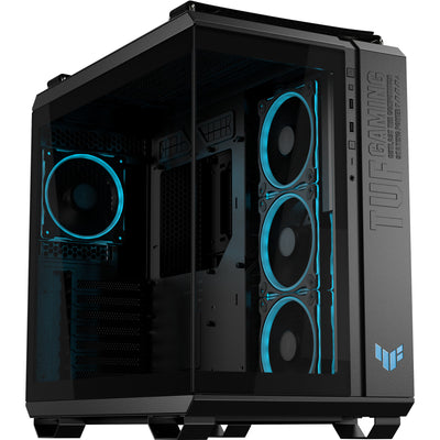 Boîtier tour midi Asus tuf gaming gt502 horizon argb (noir | 3x usb-a | 1x usb-c | verre trempé)