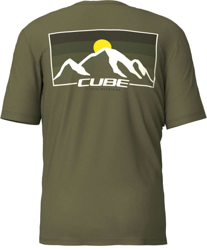 Cube lever du soleil - t-shirt