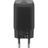 GOOBAY USB-C Snell Charger Nano (65 W) et câble textile USB-C