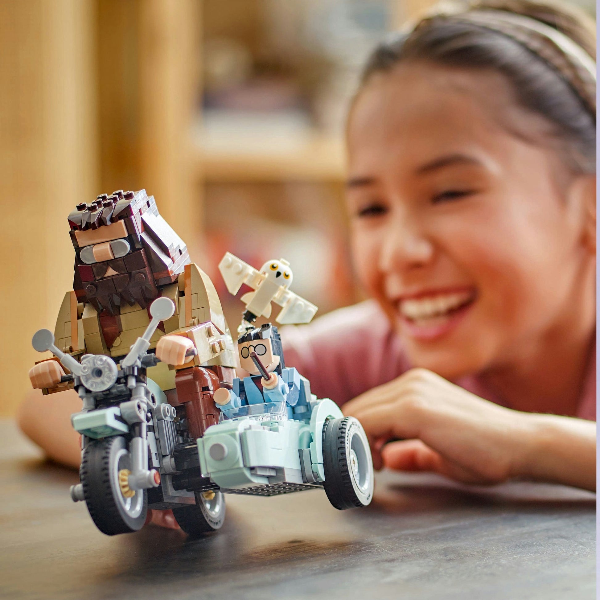 Lego 76443 Harry Potter Hagrid et Harry's Ride sur la moto