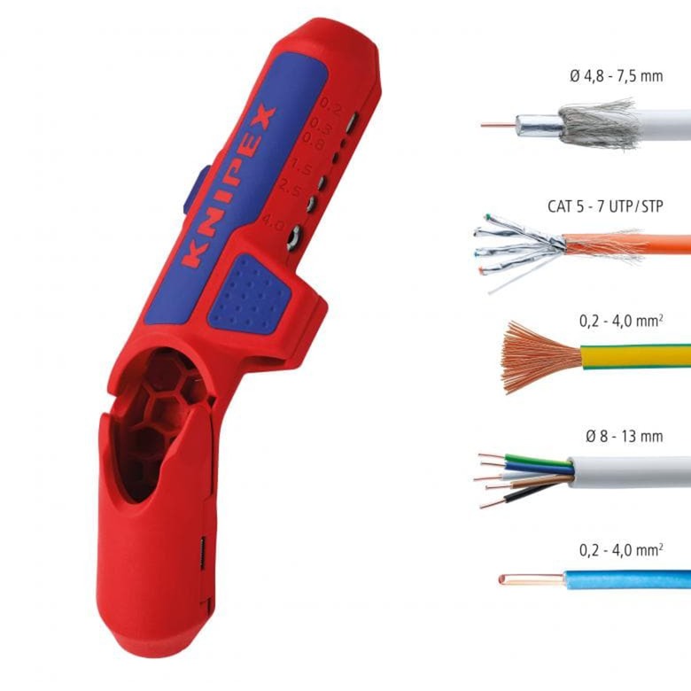 Outils de démontage universel Knipex Ergostrip 16 9 9