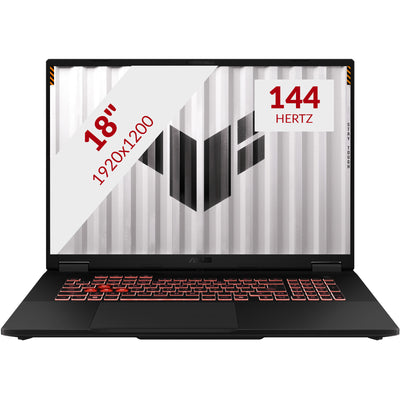 Asus tuf gaming a18 fa808um-s8011w 18 ordinateur portable de jeu (noir gris | ryzen 7 260 | rtx 5060 | 32 go | SSD 1 to)