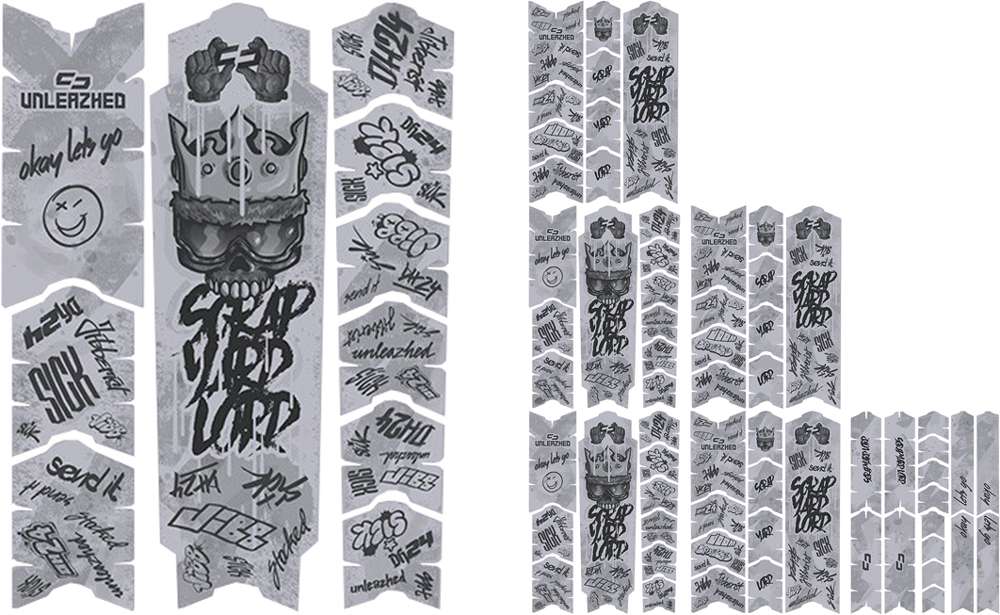 Film de protection de cadre anti-rayures Unleazed - downhill24 mat