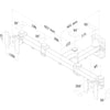 Neomounts Neomounts FPMA-W960D Wallrun Black