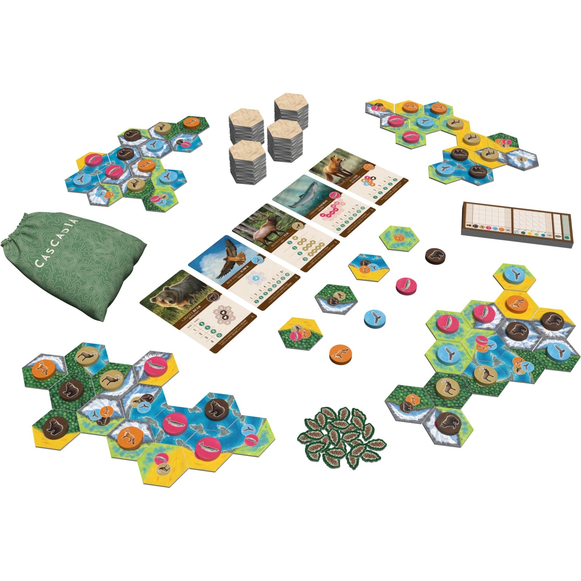 Jeux de gobelin blancs Cascadia