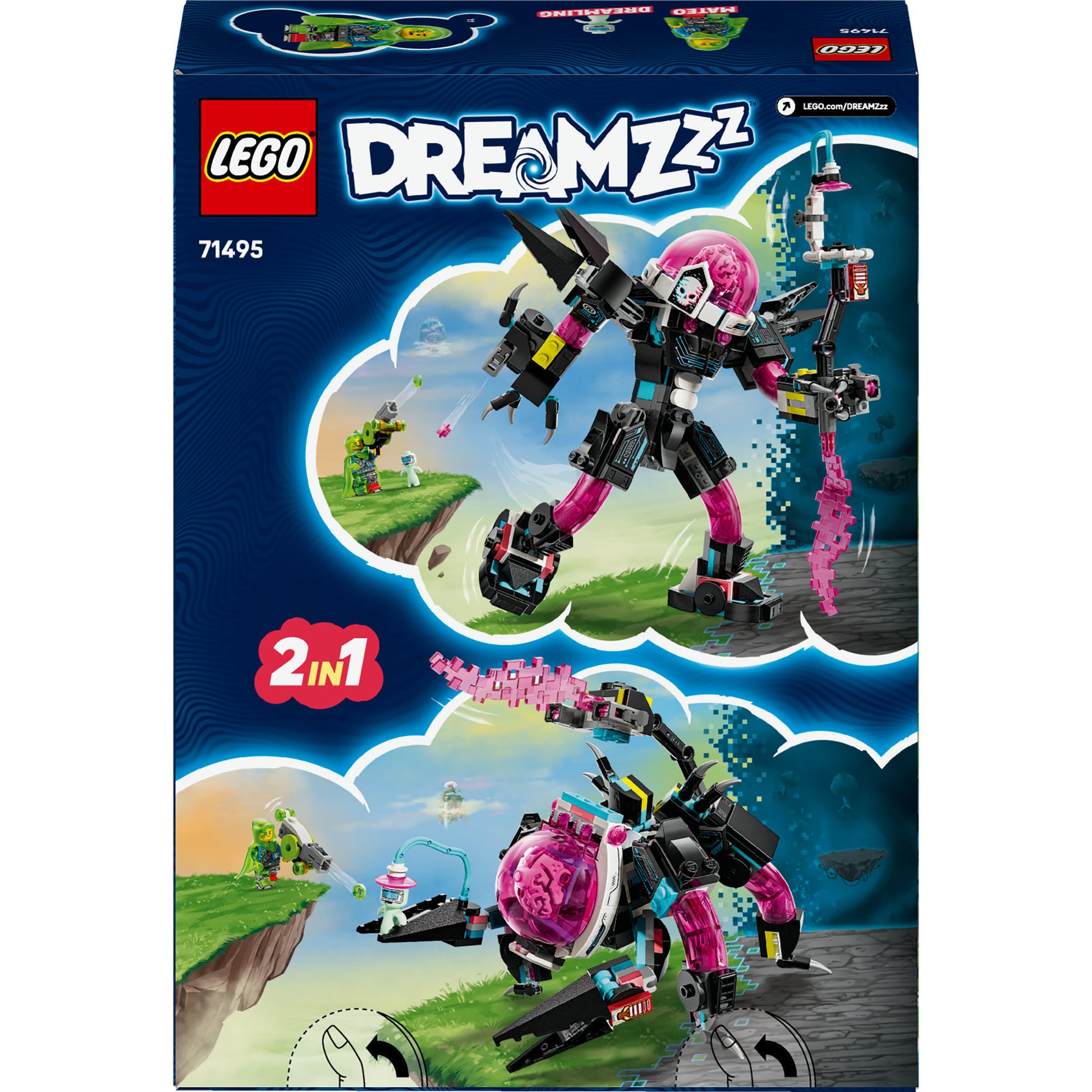 LEGO 71495 Dreamzzz Mateo vs Cyber ​​Brain Mecha