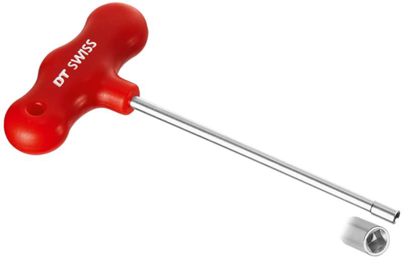 Clé à rayons Dt Swiss T-Grip pour écrou carré
