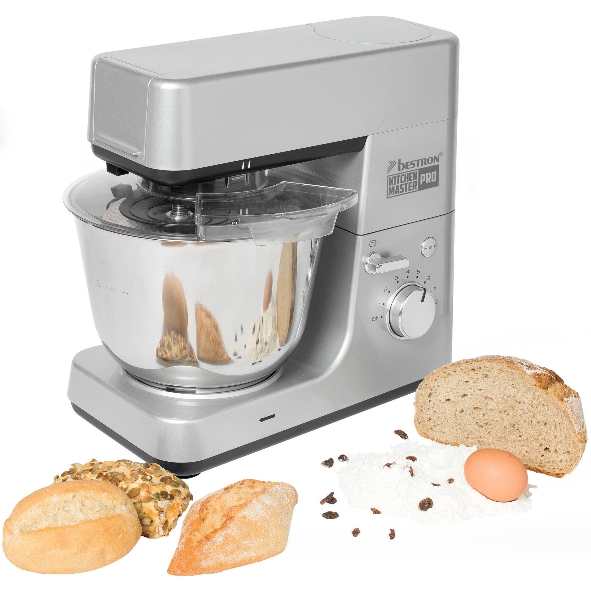 Bestron AKM1600s 4-en-1 Food Prowepor Kitchen Pro