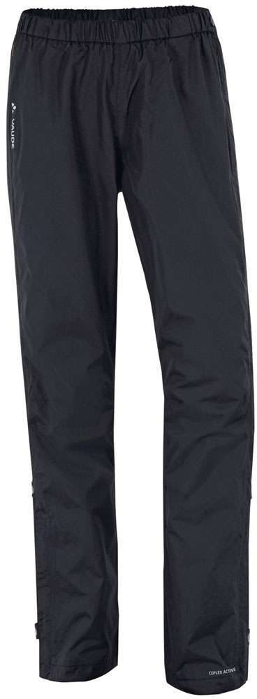 Pantalon fluide full zip femme Vaude - pantalon de pluie