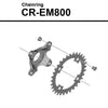 Plateau Shimano étapes cr-em800