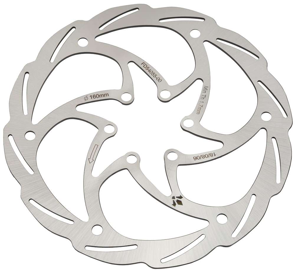 Rotor à disque monolithique Formula à 6 boulons