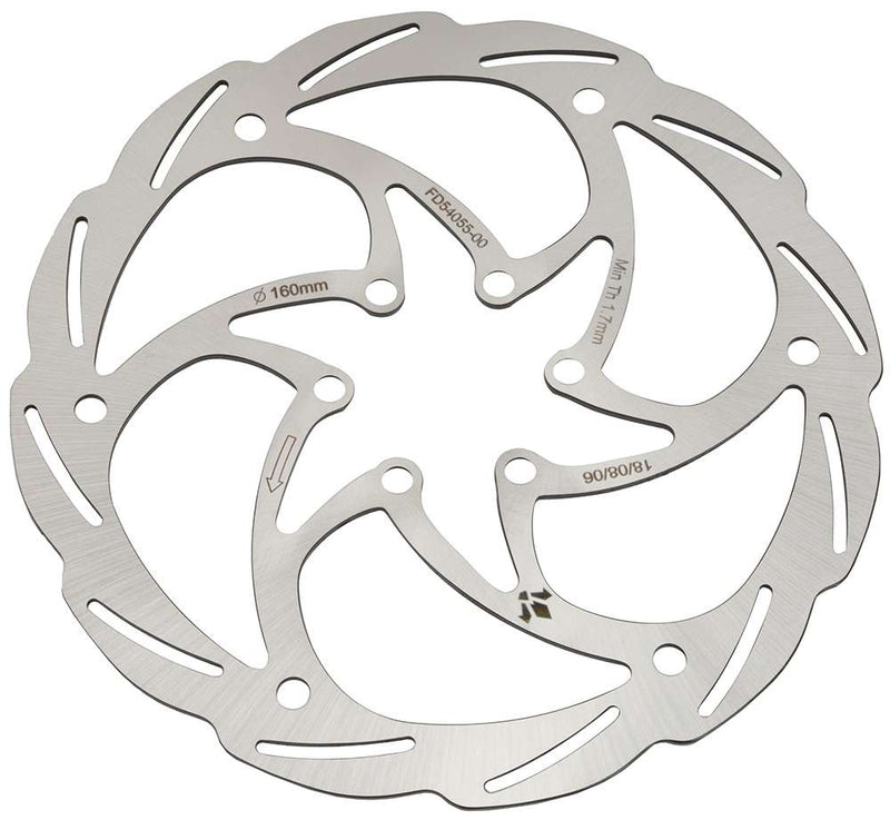 Rotor à disque monolithique Formula à 6 boulons