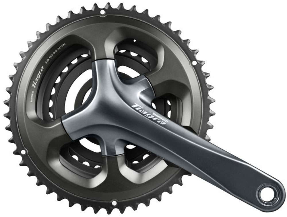 Shimano tiagra fc-4703 manivelle 3x10 vitesses 50 39 30