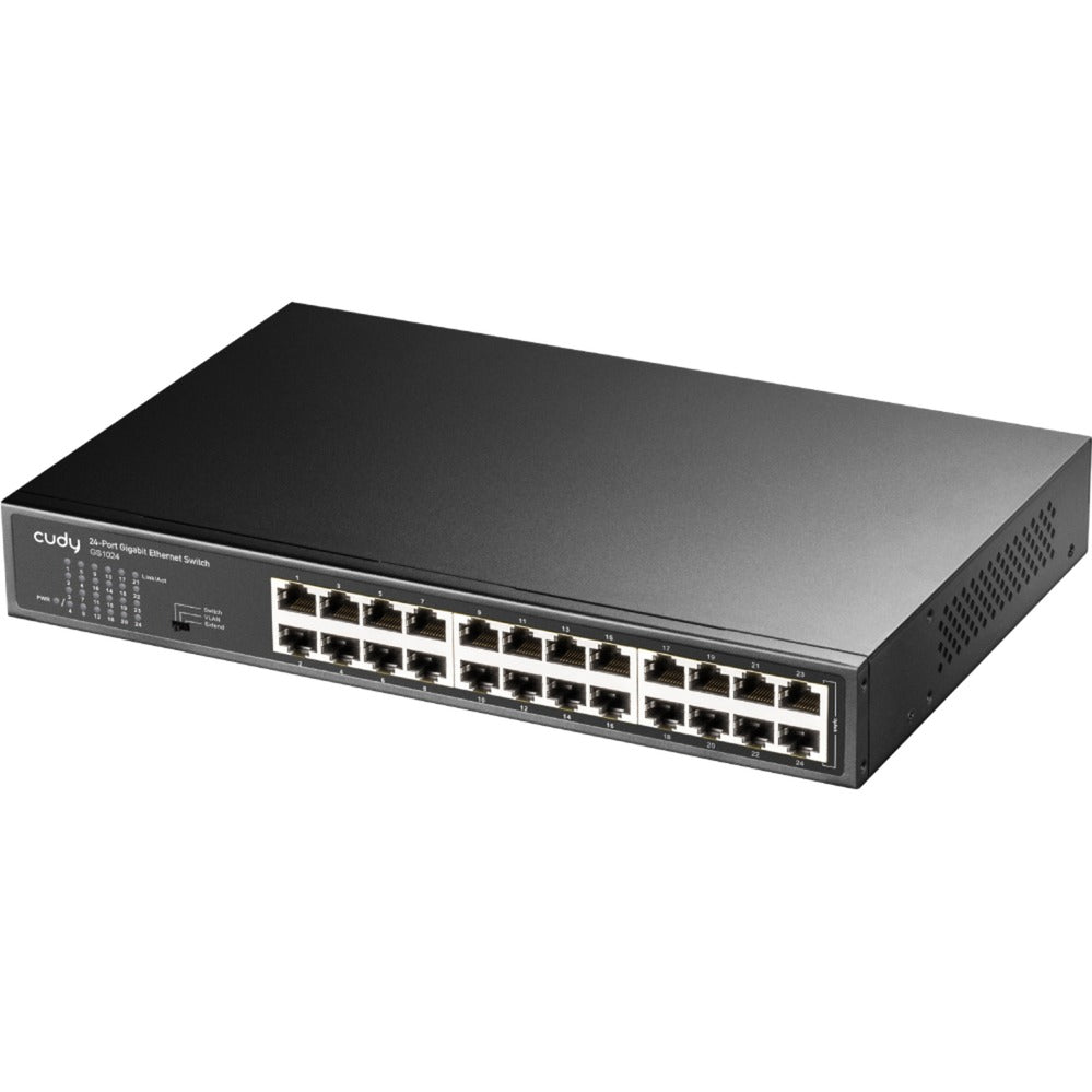 Cudy commutateur métallique gigabit 24 ports (noir)