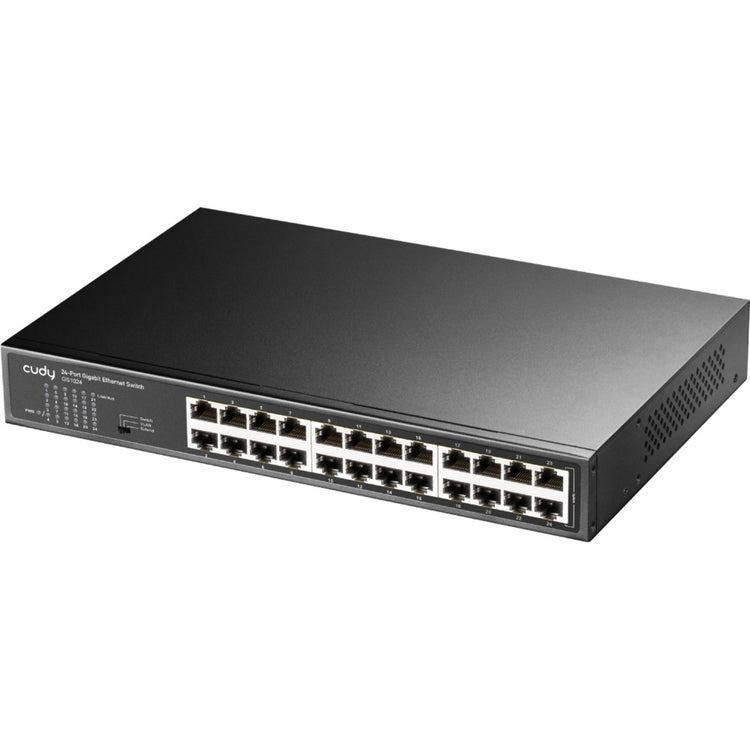 Cudy commutateur métallique gigabit 24 ports (noir)