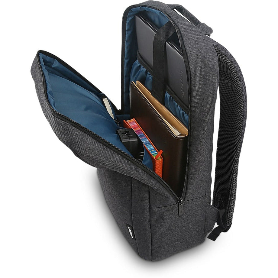 Sac à dos pratique et décontracté pour ordinateur portable Lenovo 16 pouces B210 (noir)