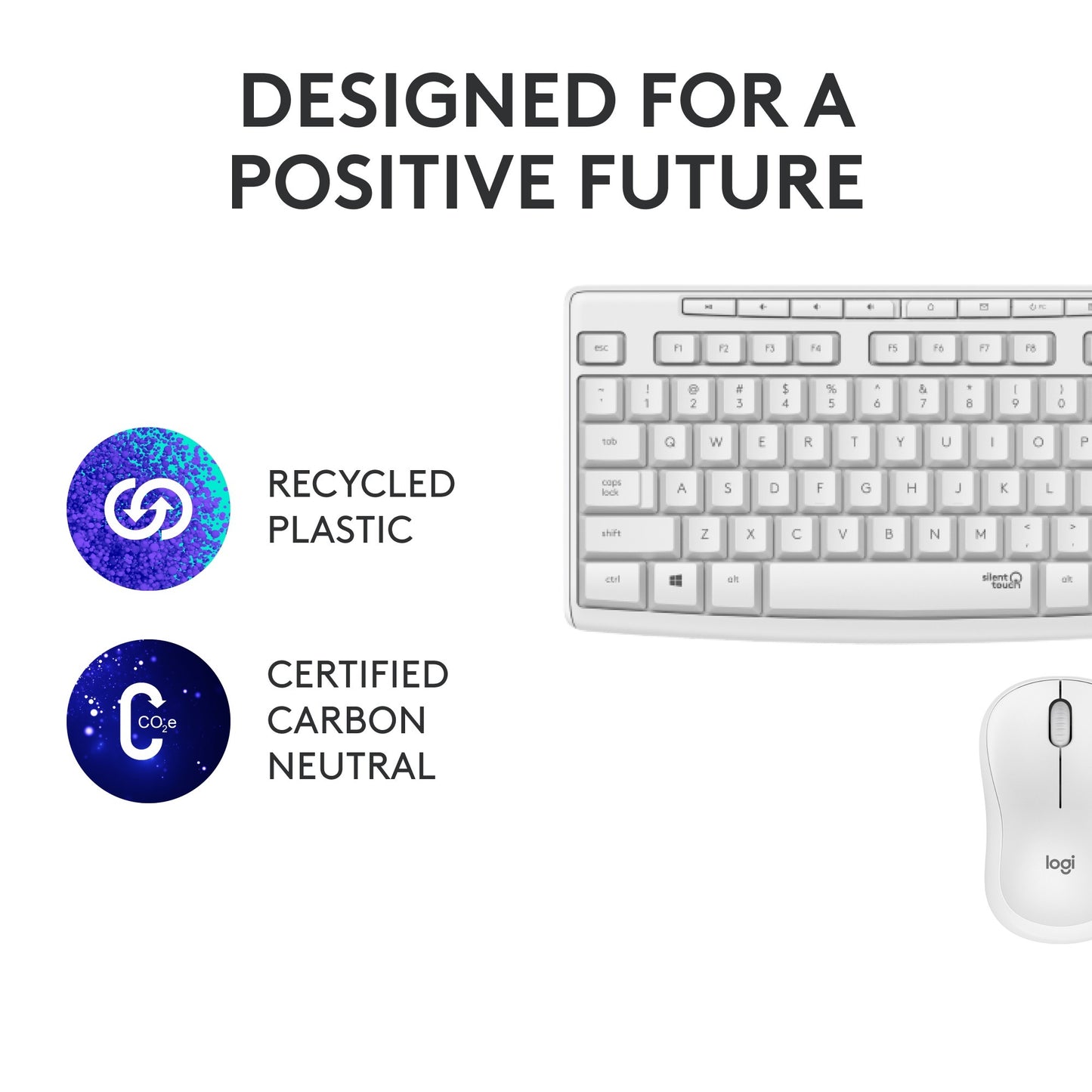 Logitech MK295 Clavier et combo de souris sans fil silencieux Logitech MK295