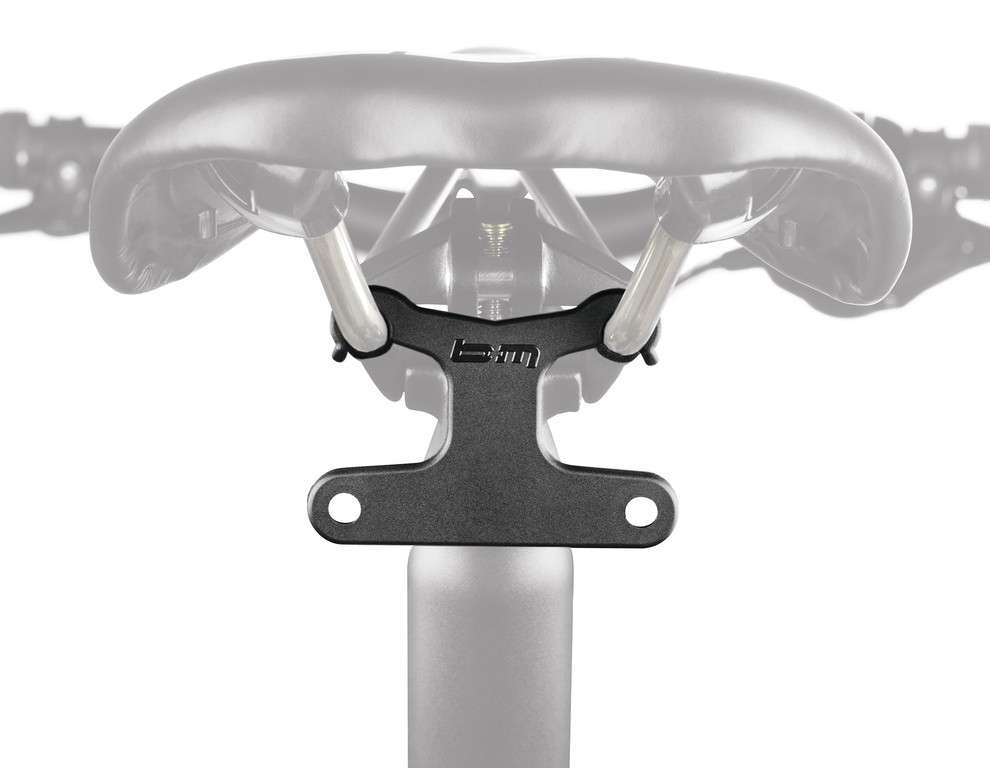 Support Busch + Müller pour rails de selle