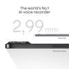 Machine à dicter Plaud note (argent, 64 Go, Bluetooth (BLE 5.2), Wi-Fi (2,4 GHz))