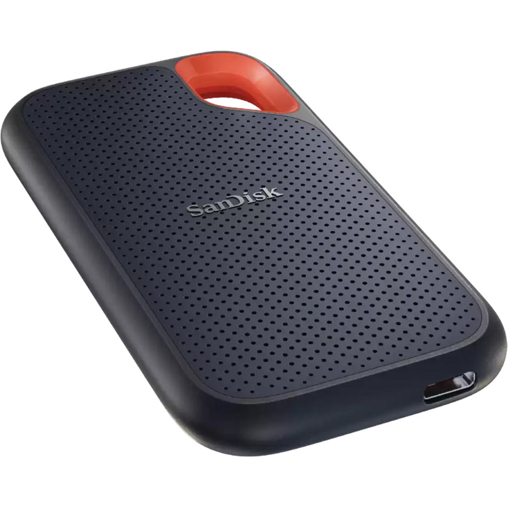 Sandisk extreme portable v2, SSD externe 8 To (noir orange, SDSSDE61-8t00-G25, USB-C)