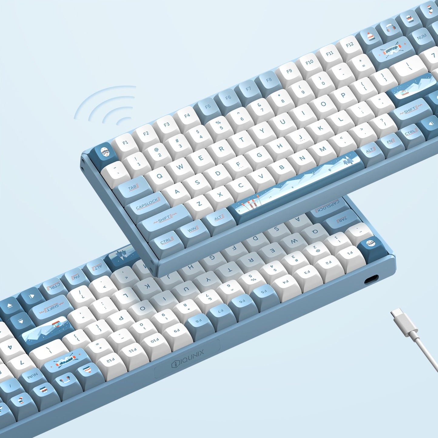 IQUnix F97 Witertide Wireless Kearyboard