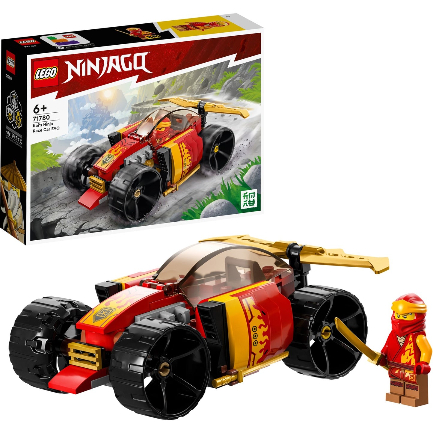 Lego Lego Ninjago 71780 Ninja Racing Car Evo's Kai