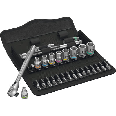 Wera 8100 SA 8 Zyklop Metal-Ratelset Set, commutation Pall 1 4