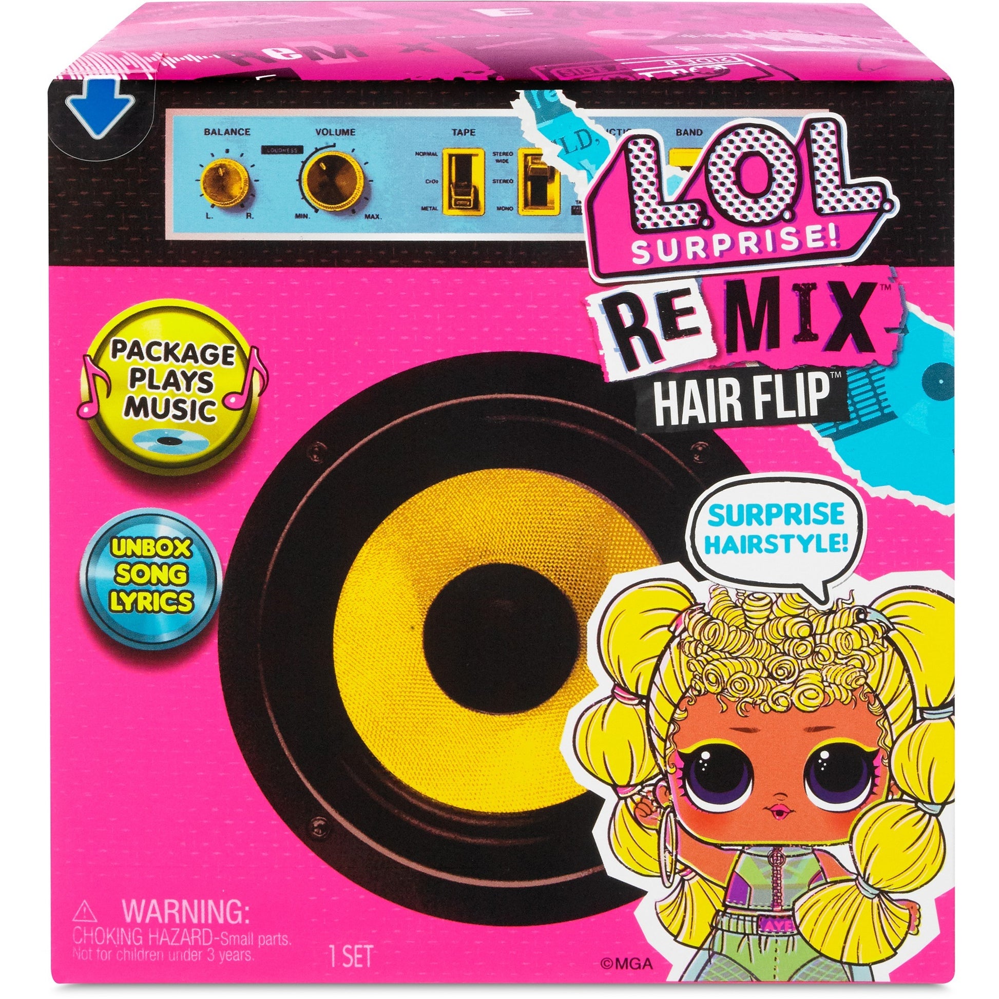 Surprise du divertissement MGA! Remix Hairflip