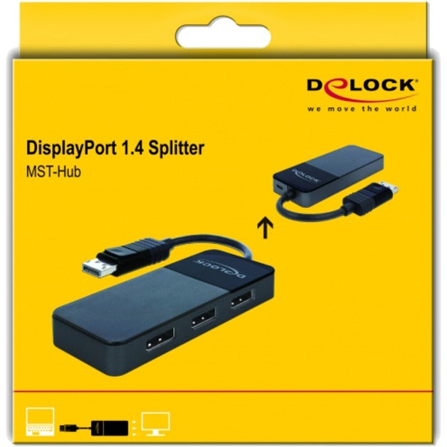Dellock Displayport 1.4 dans> 3x DisplayPort Out