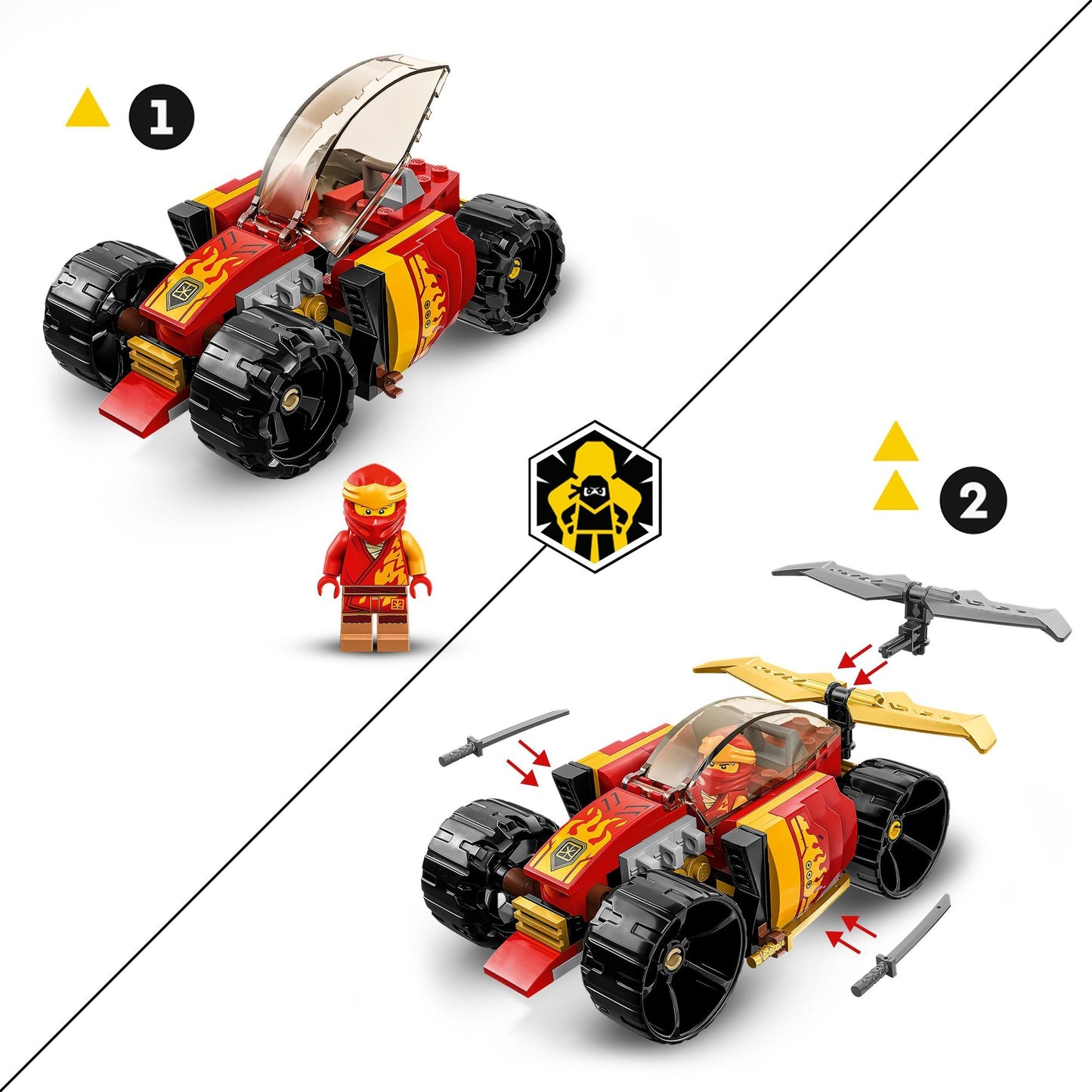 Lego Lego Ninjago 71780 Ninja Racing Car Evo's Kai