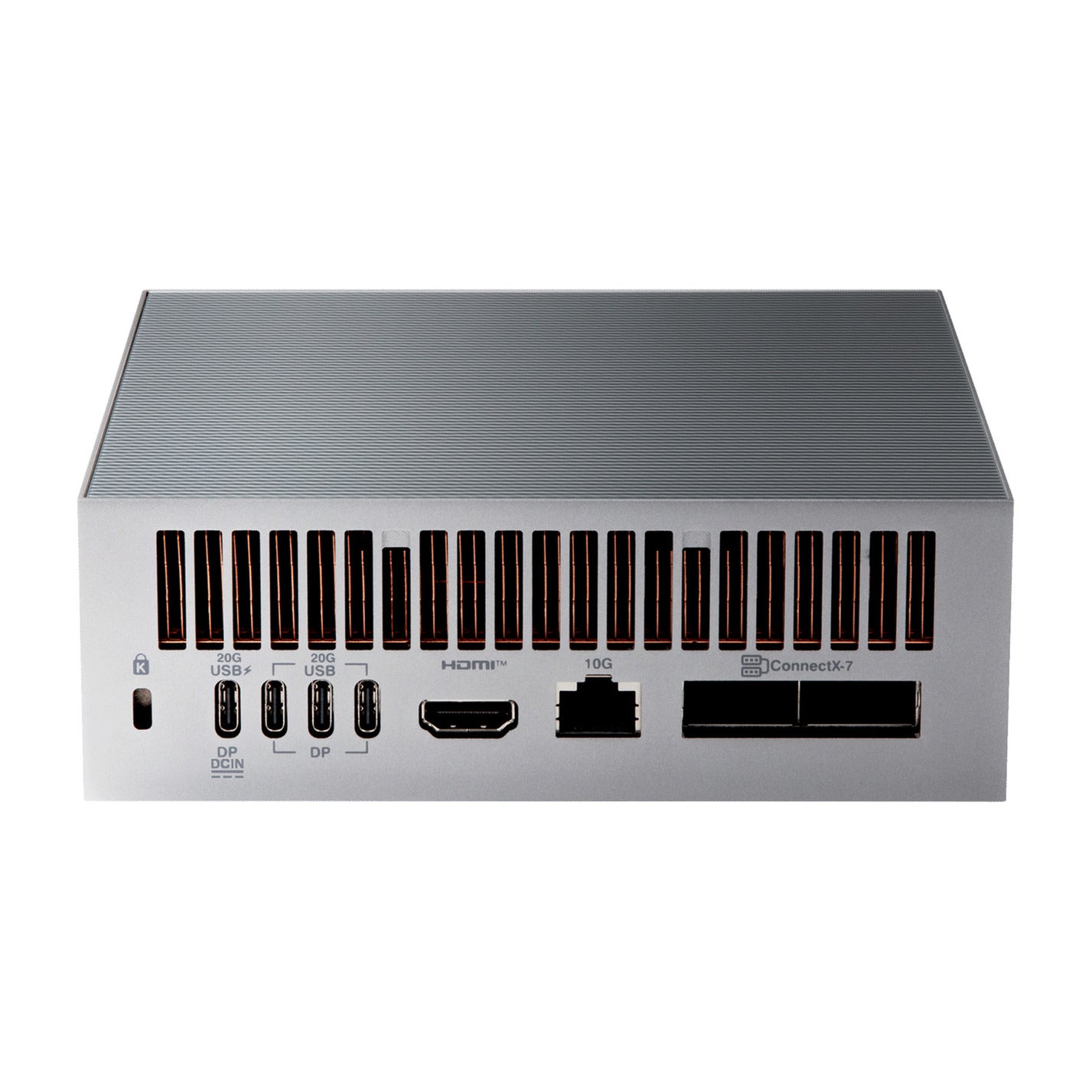 Asus Ascent GX10 Arm V9.2-A 128 1 Mini PC (Gris foncé | NVIDIA GB10 Grace Blackwell | DGX Spark | NVLINK-C2C | 128 Go | SSD 1 To)