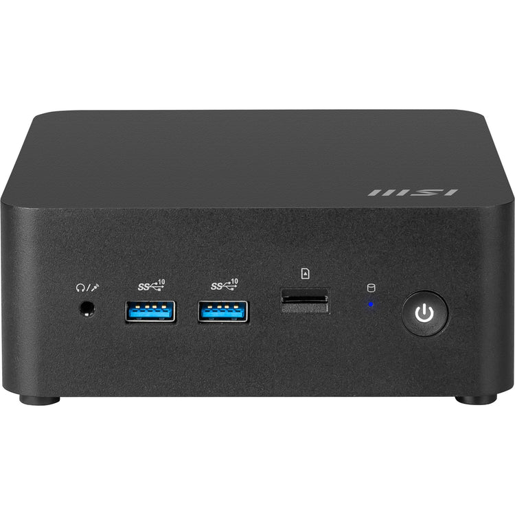 Msi cubi nuc 1mg-001eu mini PC (noir | core 7 150u | graphiques Intel | 16 Go | SSD 1 To | epeat silver enregistré)