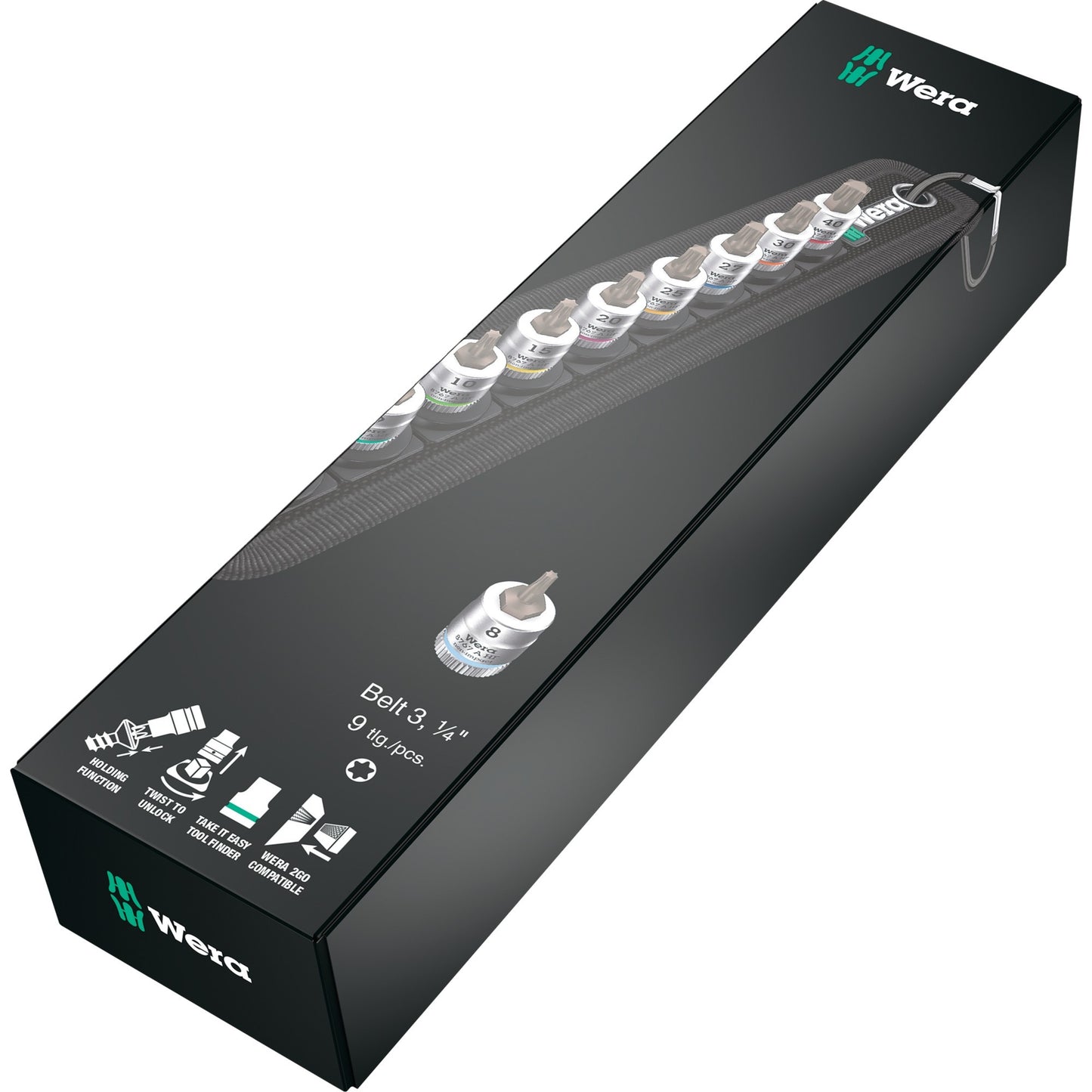 Waa Riem Bit DOPS Set Torx 1 4 Drive | 9 pièces