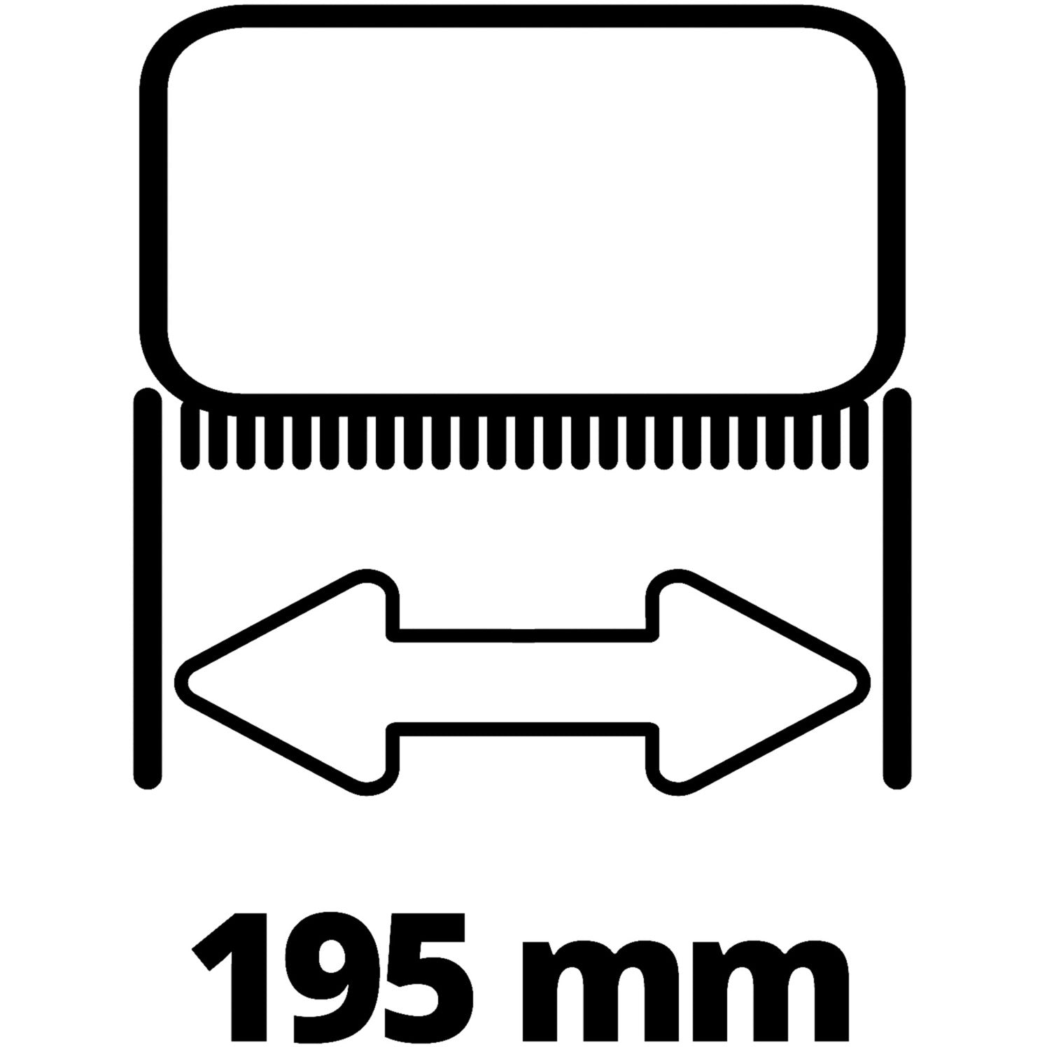 Ensemble de pinceaux doux Einhell