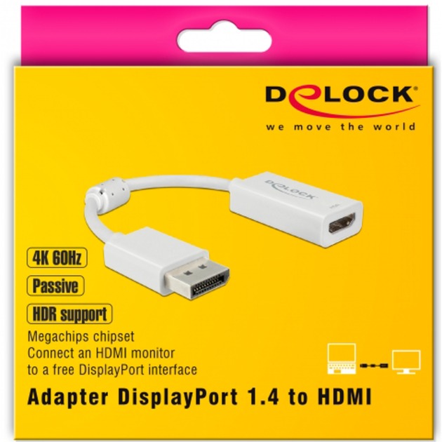 Dellock DisplayPort 1.4> HDMI