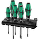 Wera 367 6 tournevis set kraftform Plus